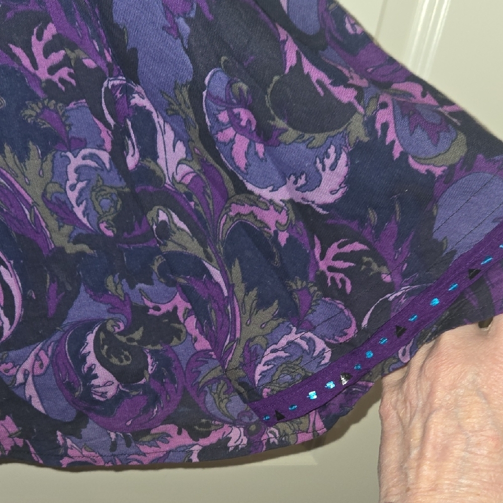 Free People Purple Dress with Sequin Straps - Picture 2 of 14
